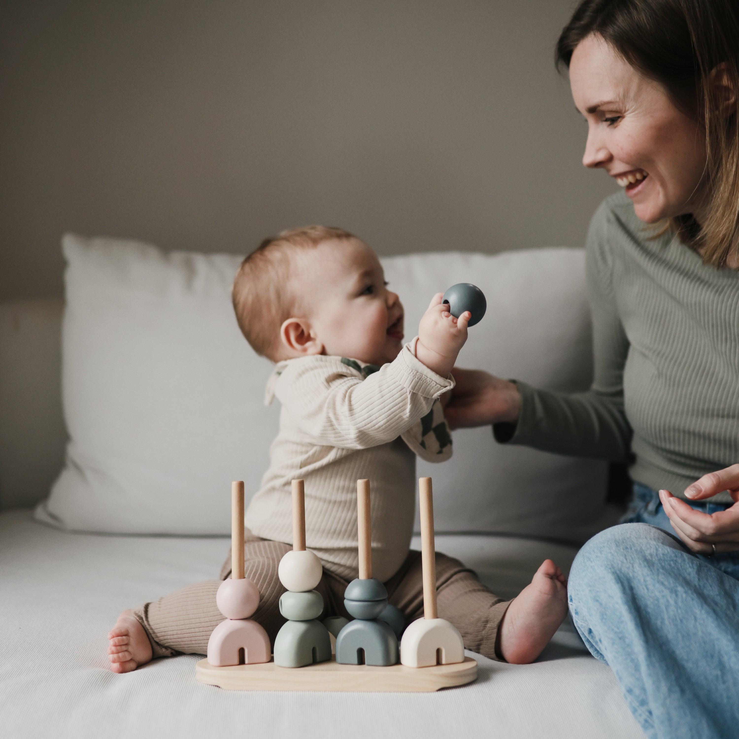 Image of Wooden Multi Shape Stacker